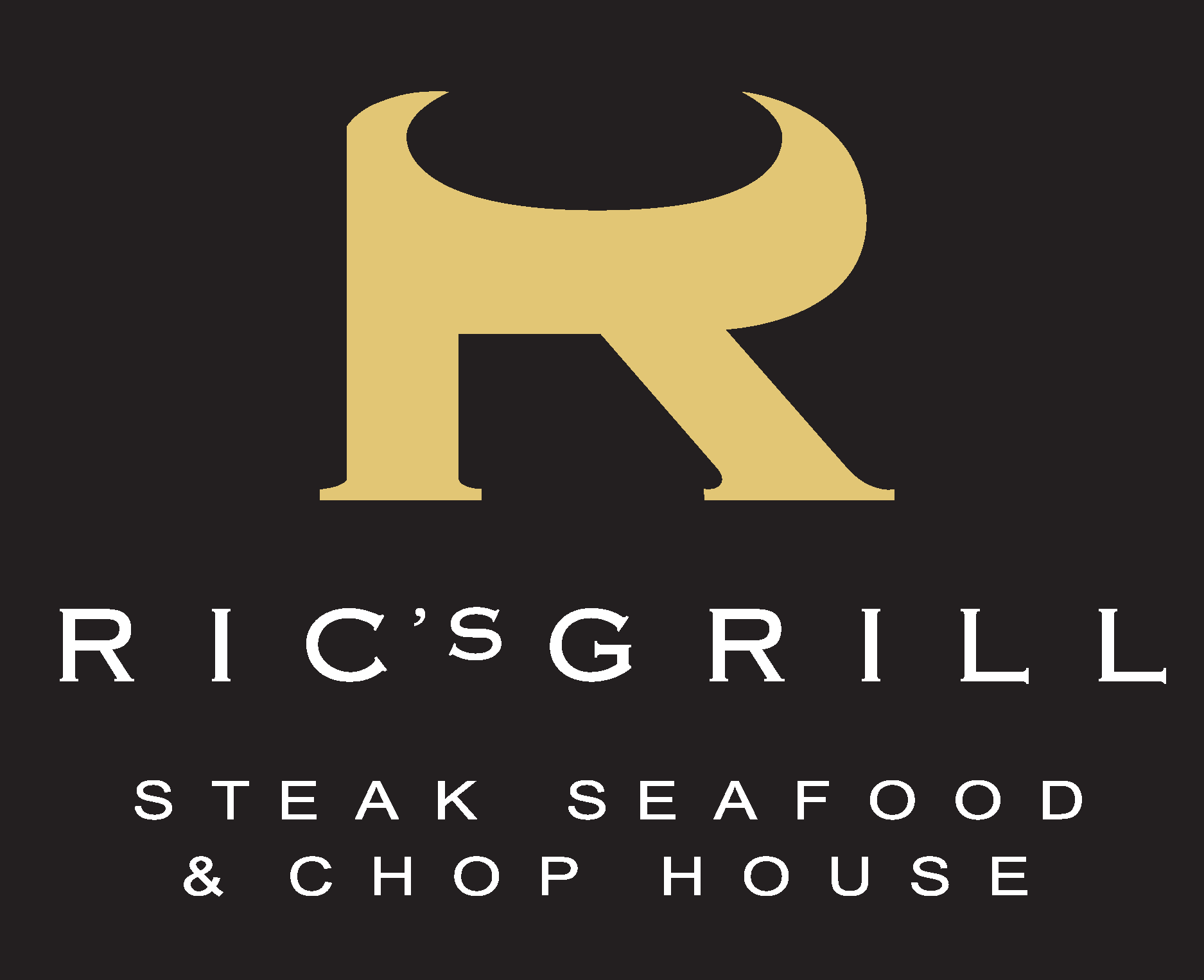 Ric's Grill Logo Vector Logo